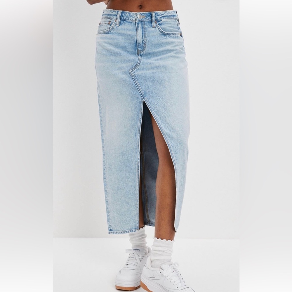 AE denim skirt size 14